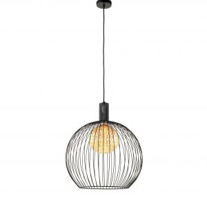 Expo Hanglamp Wire Zwart 50cm