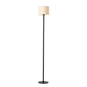 VL Venus Zwart-Ecru 1x71470-05-130 m.black h135cm base 20cm, square tube, on/off switch