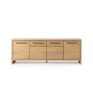 Dressoir Hammington 4-Drs/2L Lamulux Blond Oak H78xB220xD45 cm 10108040