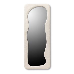 240083 Floor mirror Evol Glas-Stof Cream H180xB72xD4 cm 10110816