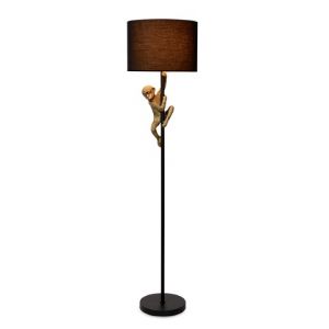 10702/81/30 Vloerlamp Monkey Zwart goud 10097500